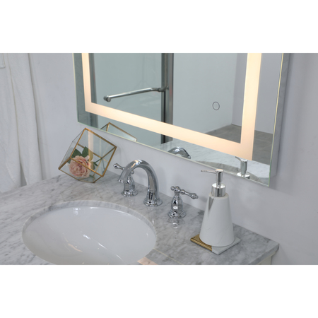 Elegant Decor Helios 30" X 48" Hardwired Led Mirror W/Touch Sensor And Color Chngng MRE13048